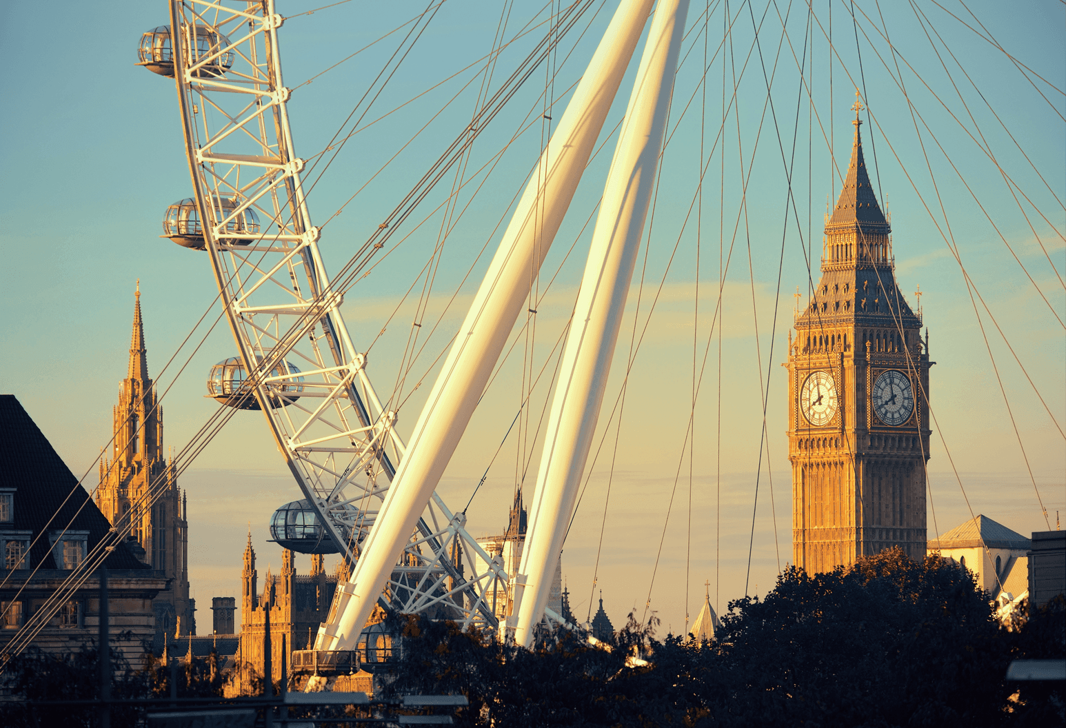 The London Eye big wheel